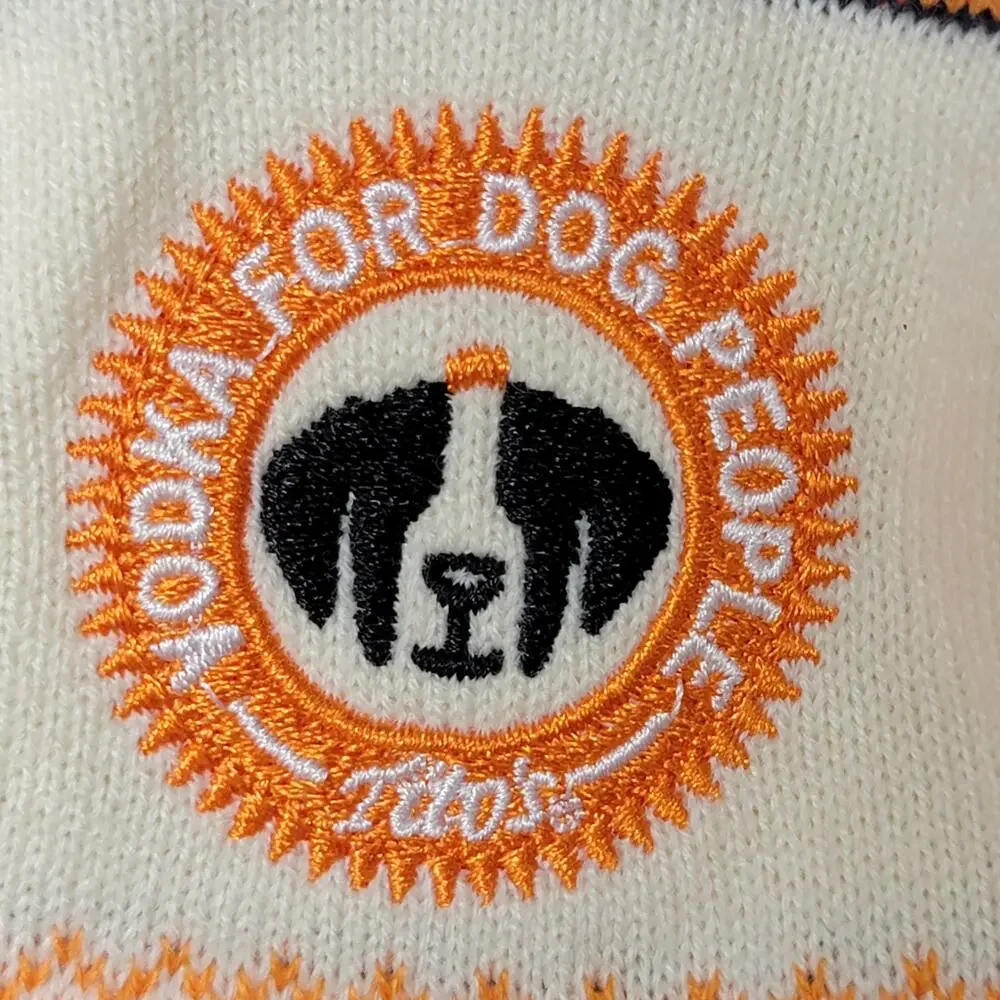 Tito's Handmade Vodka Knit Sweater Bottle Koozie 